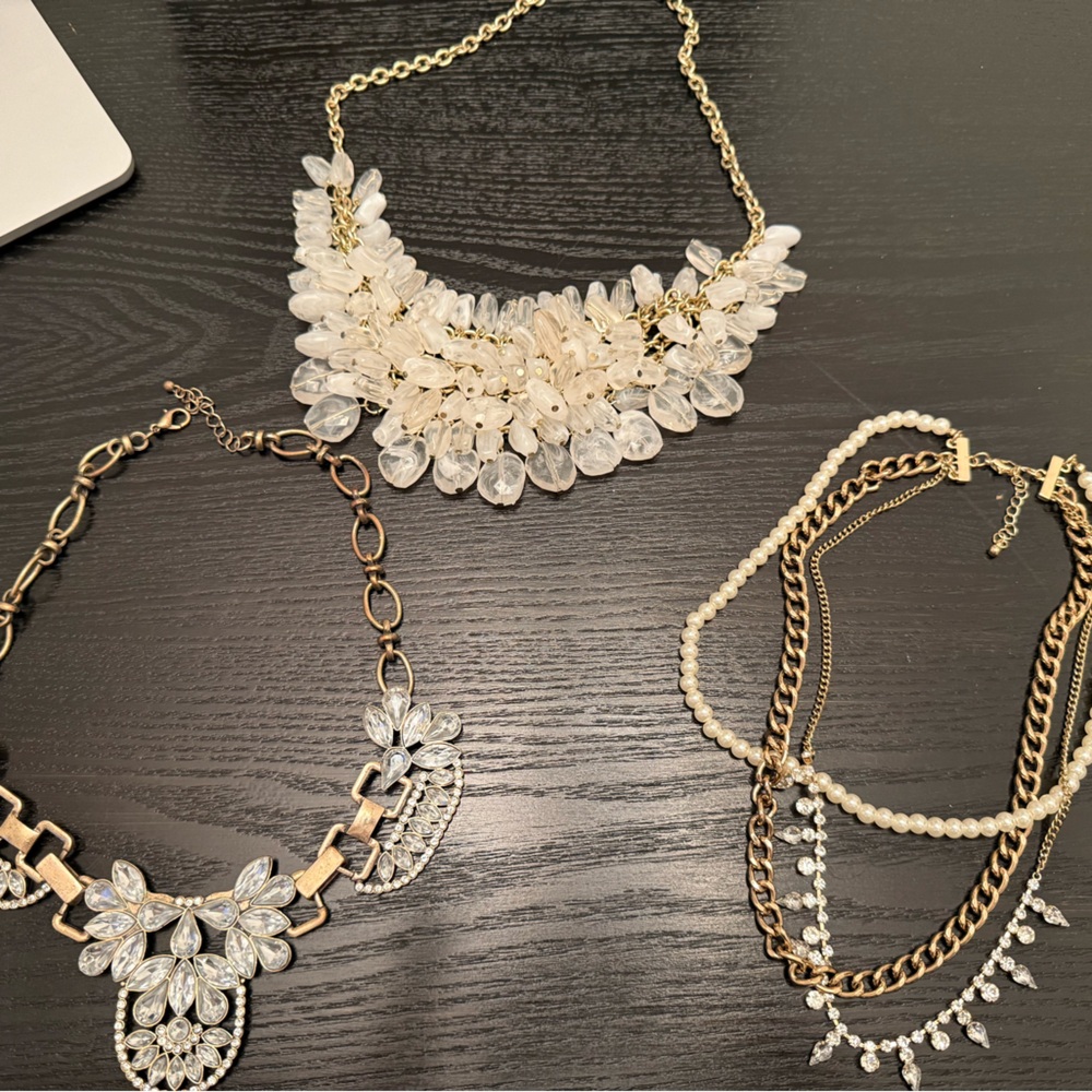 Chic Gold and Silver Women's Necklace Collection